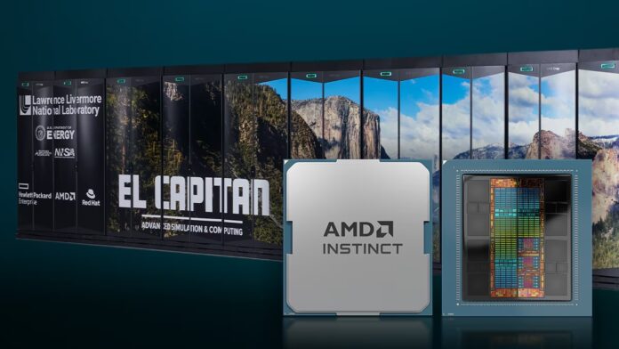 AMD presentó su supercomputadora construida por HPE que se encuentra alojada en el Laboratorio Nacional Lawrence Livermore. Este lanzamiento refuerza el compromiso continuo de la marca con la computación de alto rendimiento. AMD presentó su supercomputadora construida por HPE que se encuentra alojada en el Laboratorio Nacional Lawrence Livermore. Este lanzamiento refuerza el compromiso continuo de la marca con la computación de alto rendimiento.
