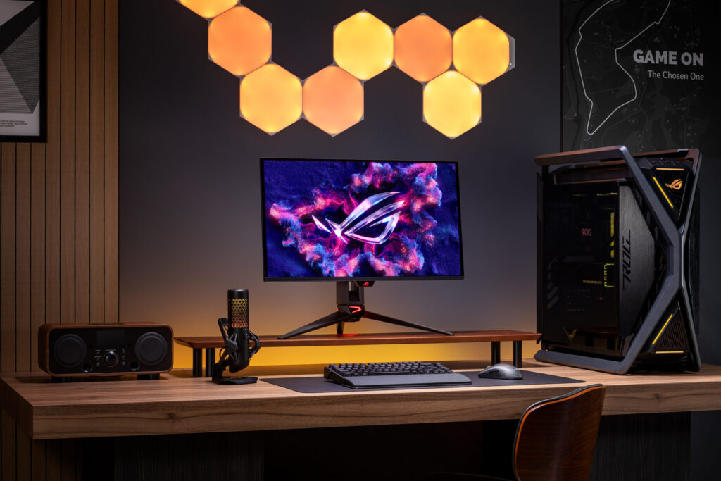 ROG monitor.