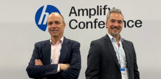 Mateo Figueroa, SVP & Managing Director en HP Latin America, y Luis Castellanos, Head of Channels en HP Latin America