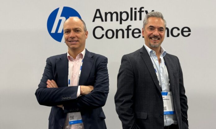 Mateo Figueroa, SVP & Managing Director en HP Latin America, y Luis Castellanos, Head of Channels en HP Latin America