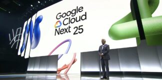 Charla de Thomas Kurian, CEO de Google Cloud, en la apertura del Google Cloud Next 2025.