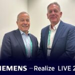 Robert (Bob) Jones, Chief Revenue Officer, y Tony Hemmelgarn, President & CEO, en Siemens Digital Industries Software