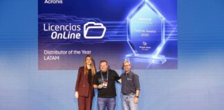 Licencias Online reconocida como distribuidor del año por Acronis