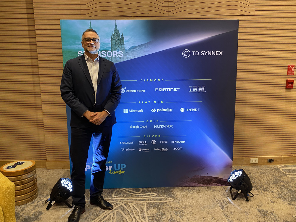 Hélio Guimaraes - VP GM MCA TD SYNNEX en el TD SYNNEX Power UP en Ecuador