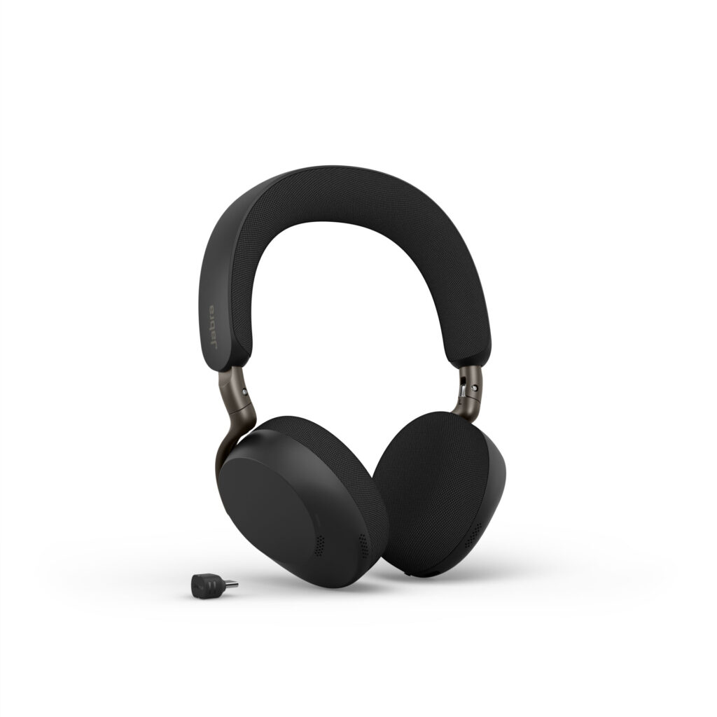Jabra Evolve3 85 Angled UC USB-C Medium.