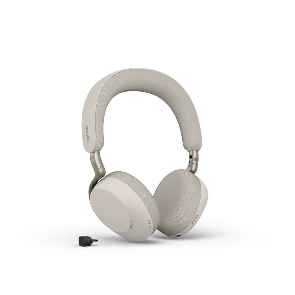 Jabra Evolve3 85 Angled UC USB-C Medium.
