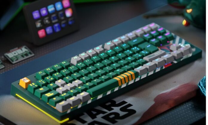 Primus presentó su nuevo teclado gamer Star Wars.