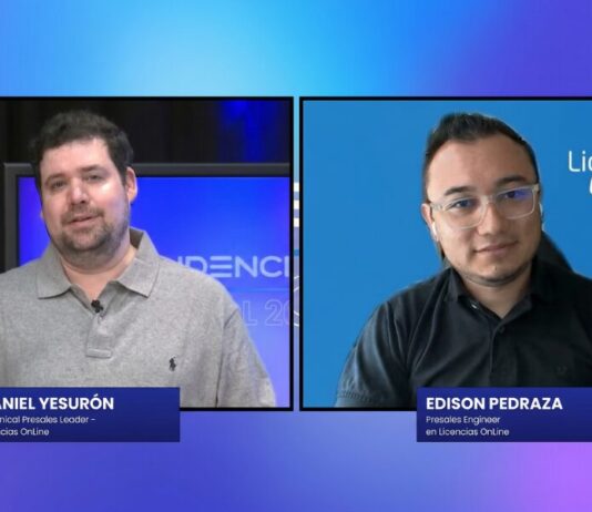 Daniel Yesurón y Edison Pedraza, Especialistas de Licencias OnLine