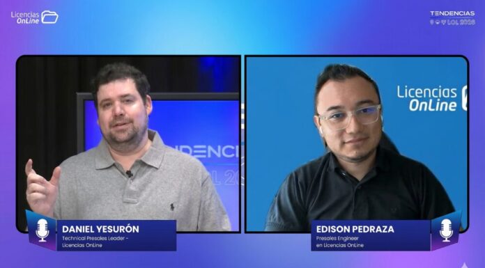 Daniel Yesurón y Edison Pedraza, Especialistas de Licencias OnLine
