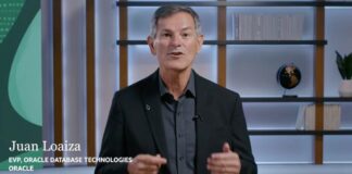 Juan Loaiza, Vicepresidente ejecutivo de tecnologías de bases de datos