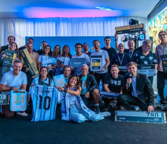 Lexar celebró sus 30 años y anunció la alianza con AFA.