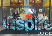Ejecutivos de TD SYNNEX durante la última edición del Inspire LAC.