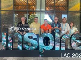 Ejecutivos de TD SYNNEX durante la última edición del Inspire LAC.