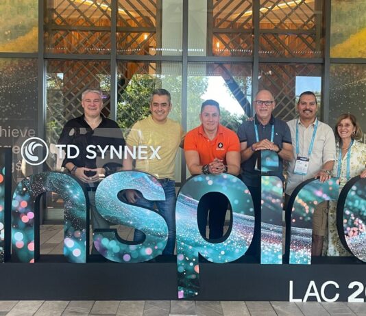 Ejecutivos de TD SYNNEX durante la última edición del Inspire LAC.