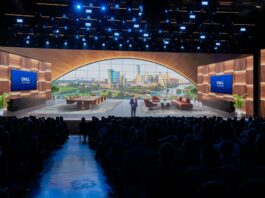 Michael Dell, CEO y Presidente en Dell Technologies, durante su keynote. Foto: Dell Technologies.