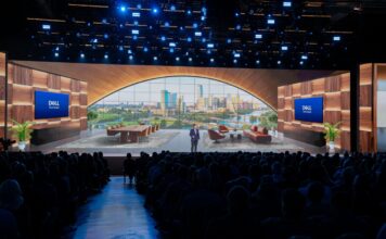 Michael Dell, CEO y Presidente en Dell Technologies, durante su keynote. Foto: Dell Technologies.