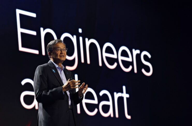 El CEO de Intel, Lip-Bu Tan, brinda su charla plenaria en Computex 2026 en Taipei - Taiwan.