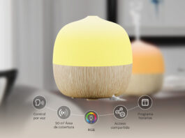 Nexxt Home lanza en Ecuador su Difusor de Aroma Inteligente con Wi-Fi
