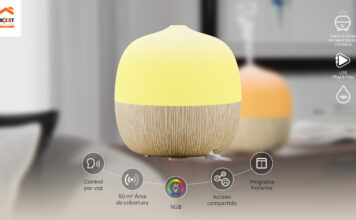 Nexxt Home lanza en Ecuador su Difusor de Aroma Inteligente con Wi-Fi