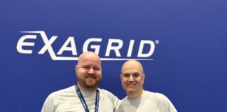 ExaGrid fortalece su presencia en la región junto a Adistec Alejandro Wasserlauf, Territory Sales Manager para el Cono Sur; y Paulo Vendramini, Area Vice President Sales for Latin America, en ExaGrid.