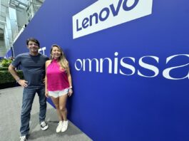 Thiago Mello Valcesia, Senior Staff Solutions Architect - Latin America; y Claudia Reyes, Senior Channel & Commercial Manager LATAM, en Omnissa.