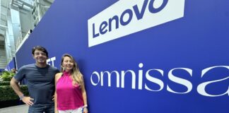 Thiago Mello Valcesia, Senior Staff Solutions Architect - Latin America; y Claudia Reyes, Senior Channel & Commercial Manager LATAM, en Omnissa.