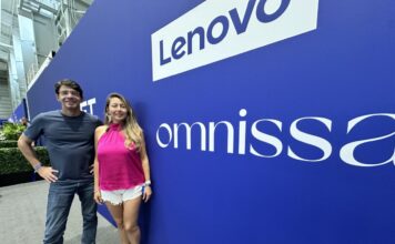 Thiago Mello Valcesia, Senior Staff Solutions Architect - Latin America; y Claudia Reyes, Senior Channel & Commercial Manager LATAM, en Omnissa.
