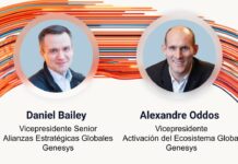 Daniel Bailey y Alexandre Oddos, de Genesys.