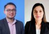 Edison Jair Pedraza Guerrero, Presales Engineer de Red Hat, y Diana Palomino, Presales Engineer de F5, en Licencias OnLine.