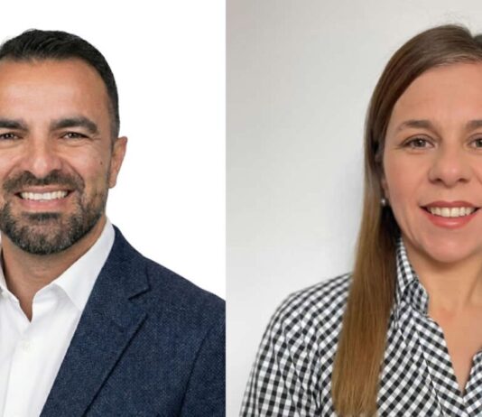 James Orlando Rincón Ramírez y Erika Puerta, de Forza.