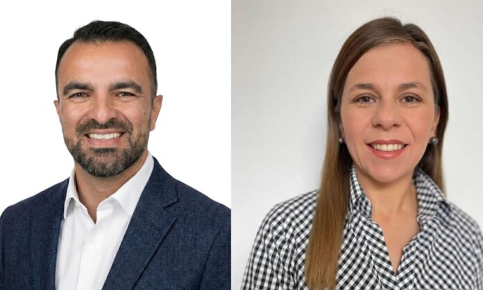 James Orlando Rincón Ramírez y Erika Puerta, de Forza.