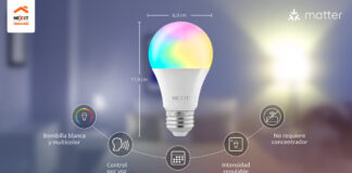 Llegaron a Ecuador los bombillos inteligentes multicolor de Nexxt Home