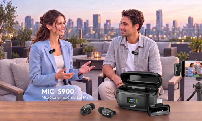 Micr&oacute;fono inal&aacute;mbrico S900.
