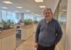 Hernán Neirotti, de Schneider Electric, en las oficinas de la compañía en Buenos Aires.